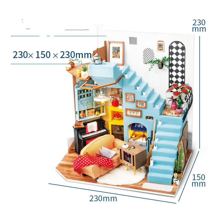 DIY Miniature Model House Kits