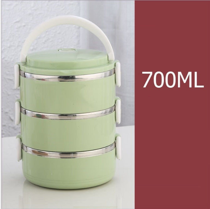 Cute Japanese Lunch Box For Kids School Portable Food Container Stainless Steel