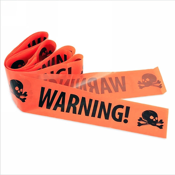 Halloween Warning Tape