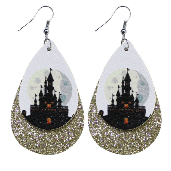 Halloween Tear Drop Earrings