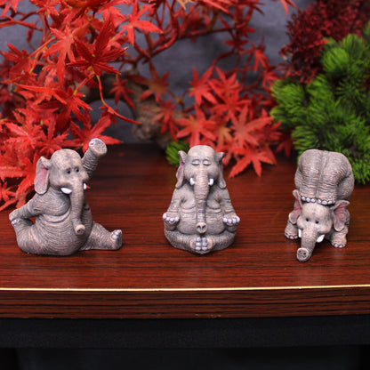 Home Fashion Desktop Elephant Decorations