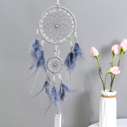 Handmade Dreamcatcher Indian Feather Charm