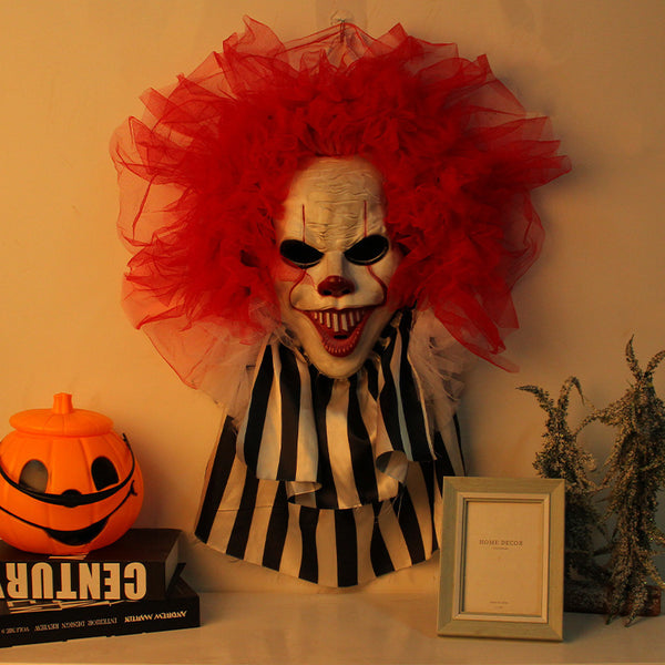 Halloween Horror Clown Wreath