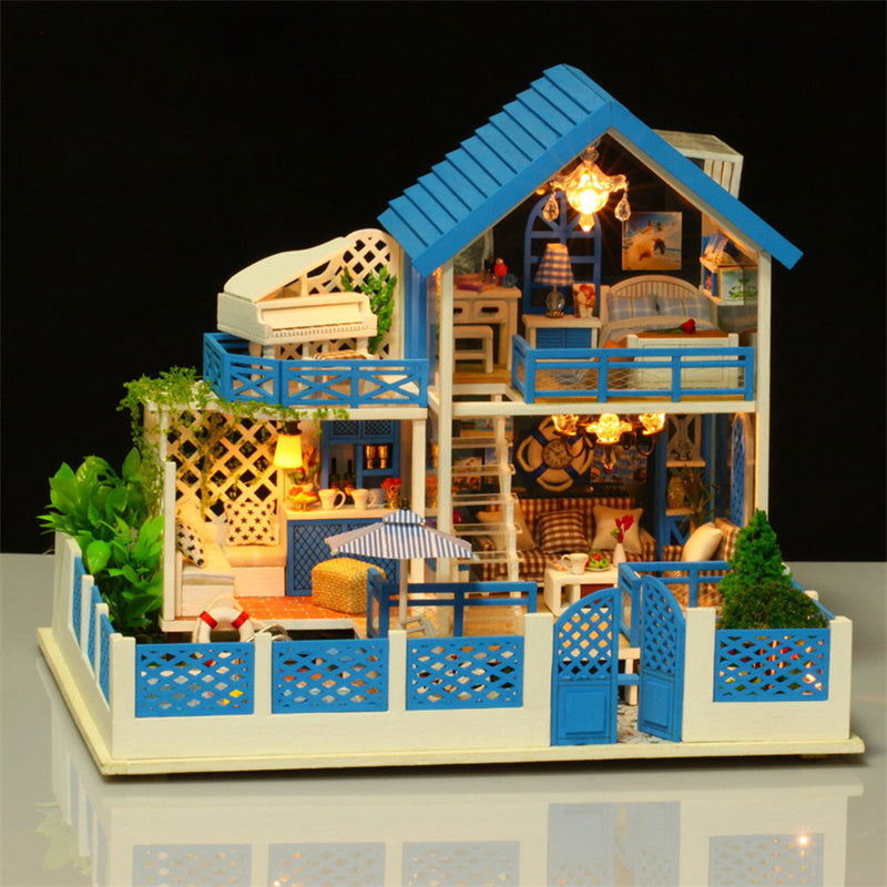 Cabin Diy Cabin Handmade Gift House Toy Models