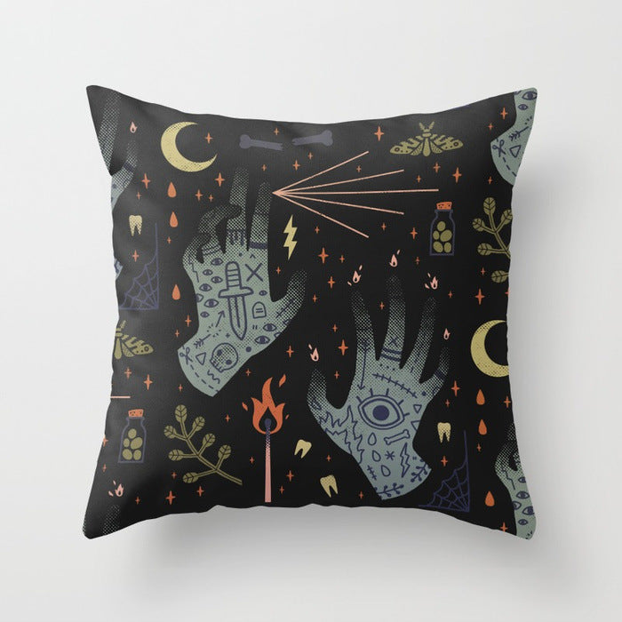 Ghoulishly Fun Halloween Pillow Cover