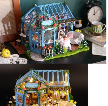 DIY Garden Tea House handmade model