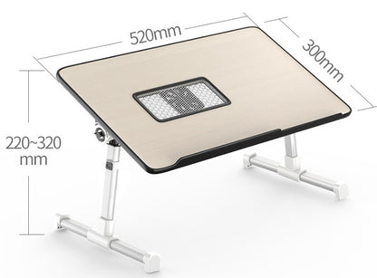 Adjustable  Foldable Laptop Desk Stand with Cooling Fan