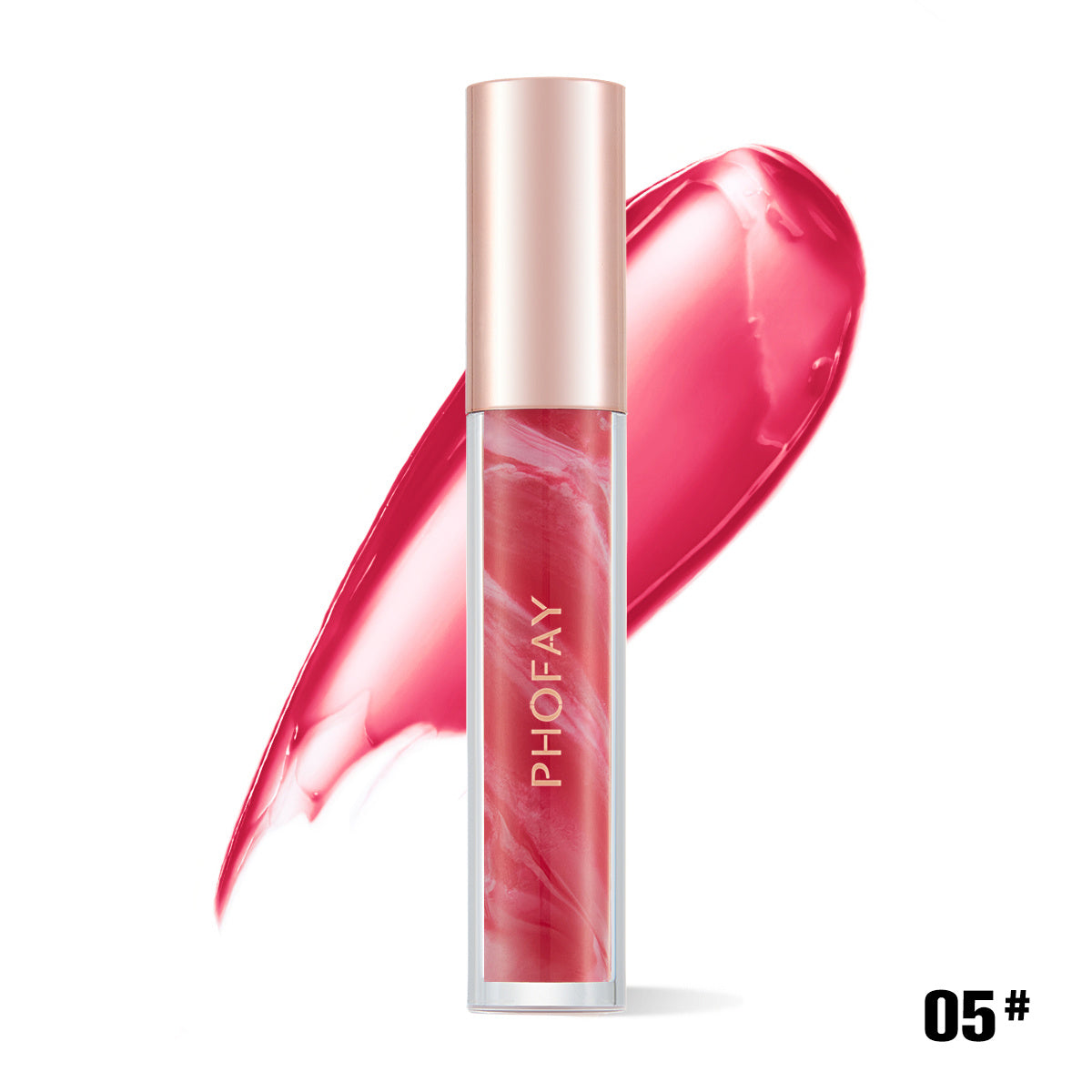 PHOFAY Rose Blooming Hydrating Lip Gloss