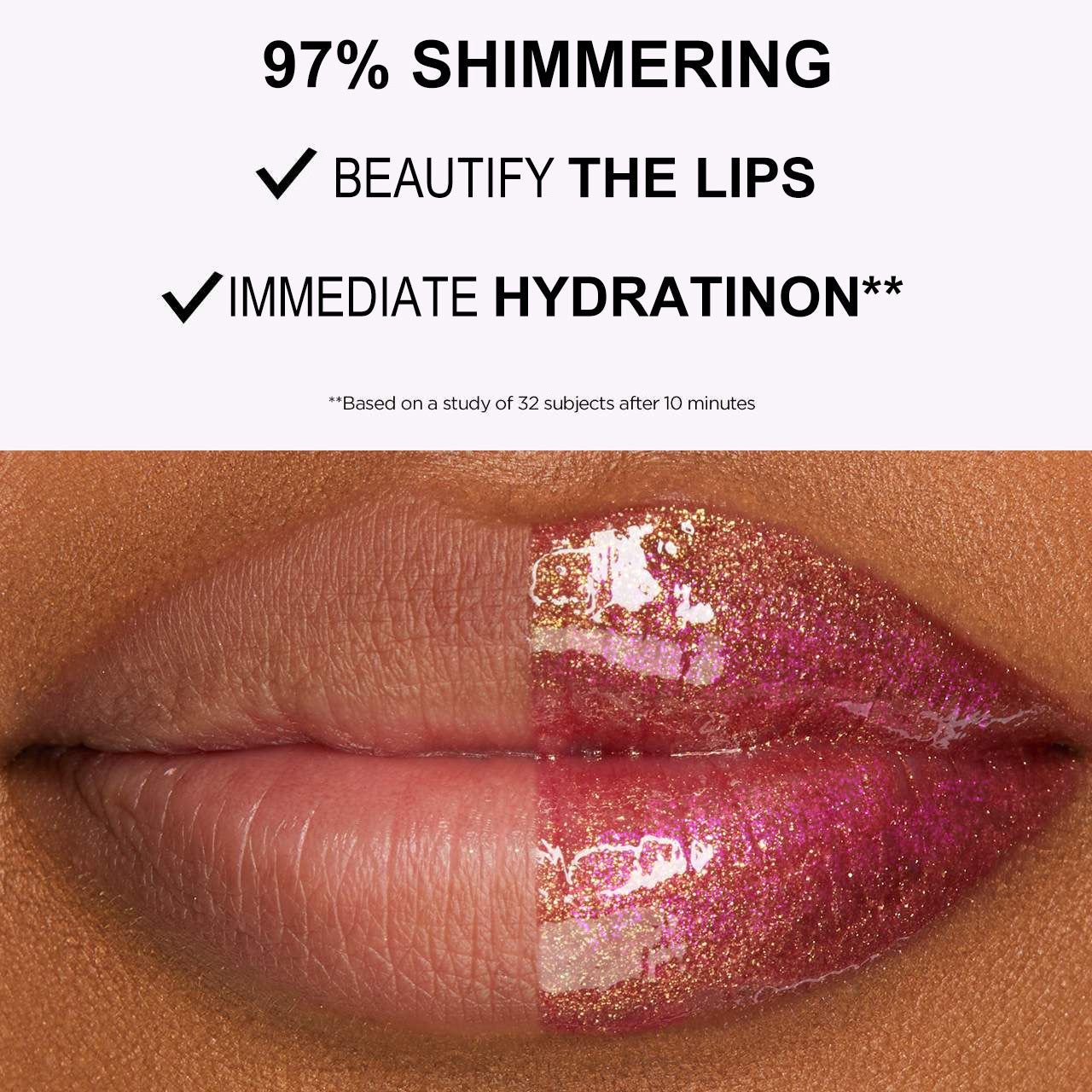 PHOFAY Moisturizing Shimmer Lip Gloss