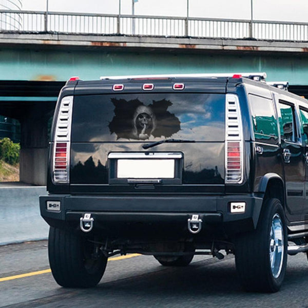 Halloween Skull Wall/Car Sticker