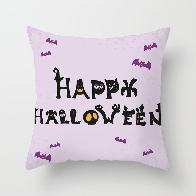 Haunted Halloween Pillow Cover