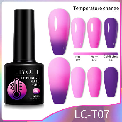 Lily Cute Color Changing Thermal Gel Nail Polish