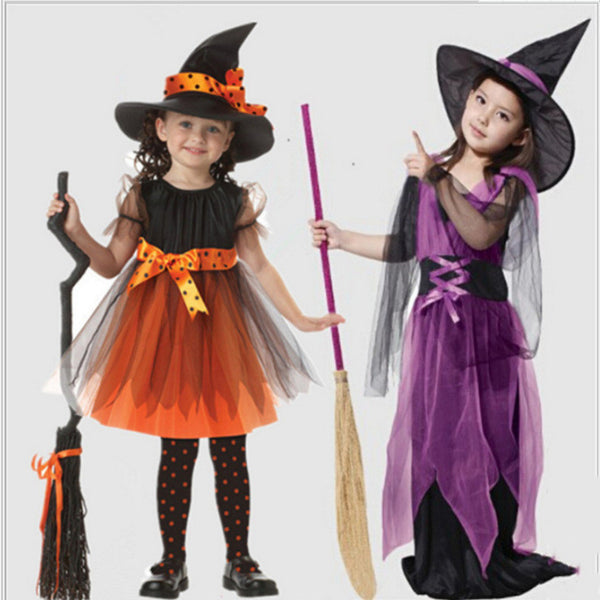 Halloween Girl's Witch Costume