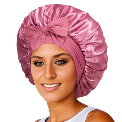 New Double Layer Hair Sleeping Bonnet