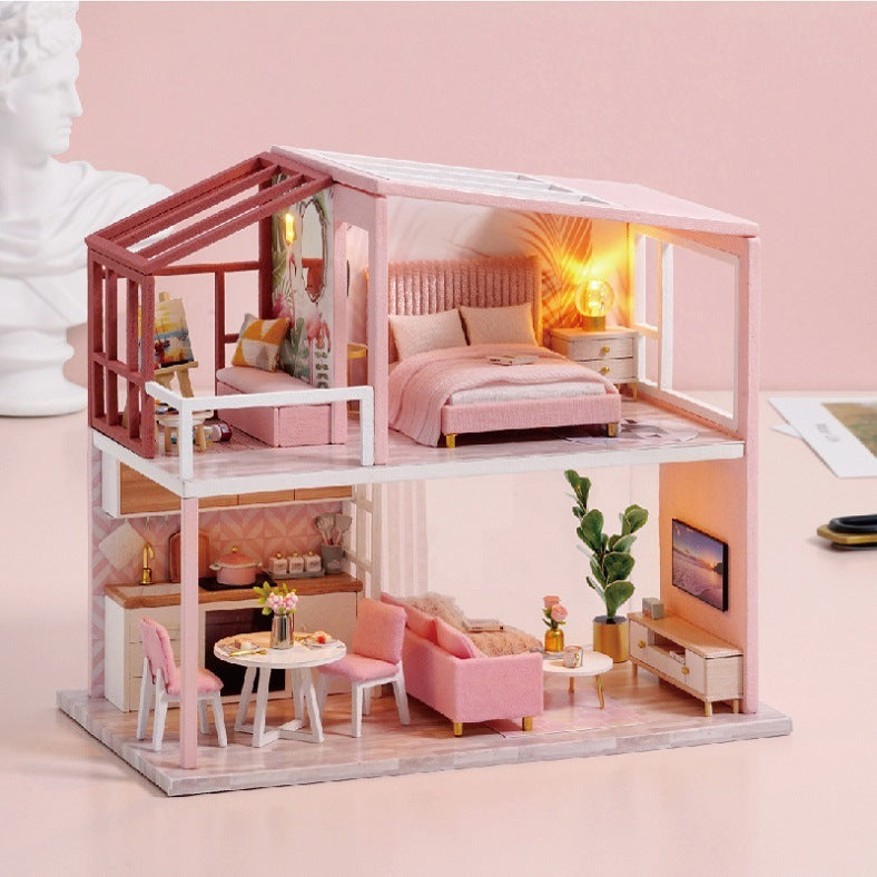 DIY Miniature Building Model House Kit