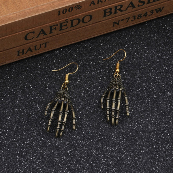 Halloween Skeleton Hands Earrings