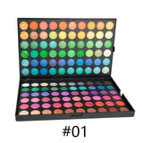 120 Color Eye Shadow Make-Up Tray