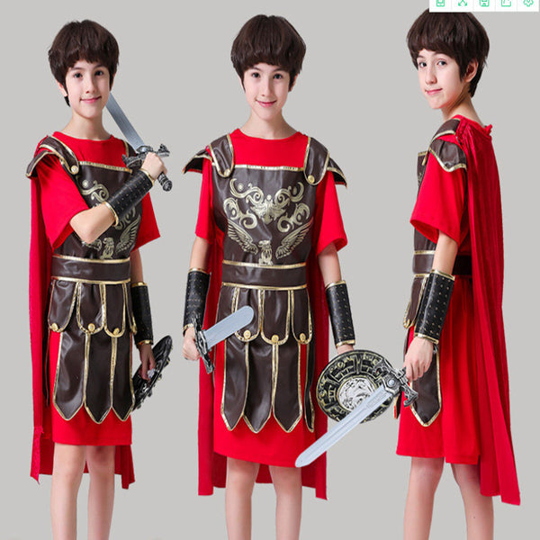 Halloween Roman Gladiator Costume for Children