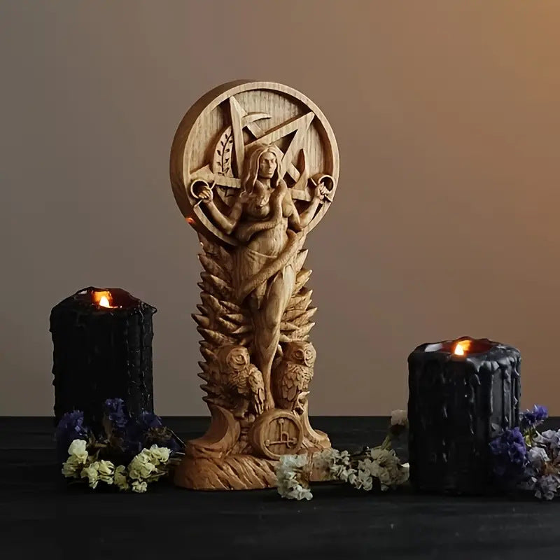 Pagan Altar Goddess Decoration Statue