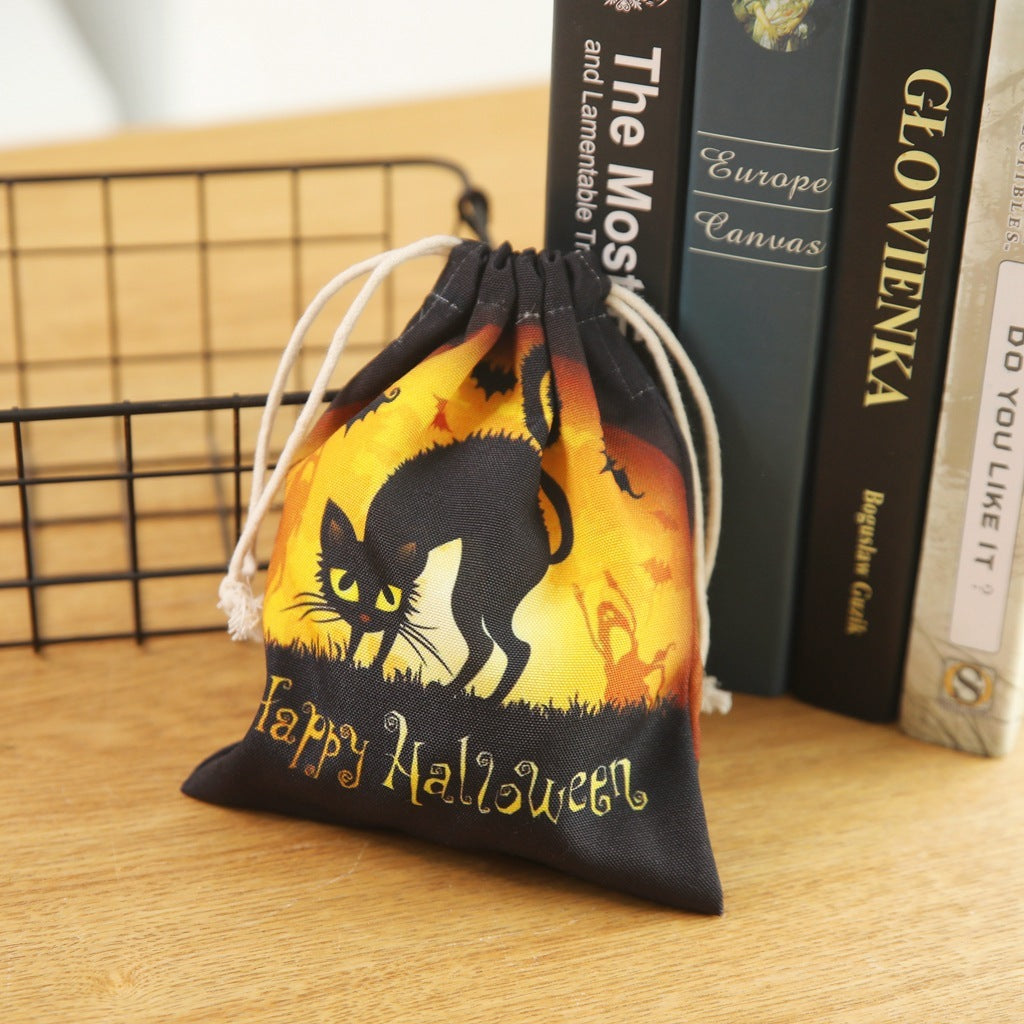 Halloween Drawstring Candy Bags