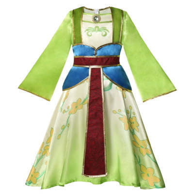 Girl's  Halloween Princess Mulan Costume