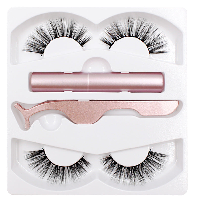 Magnetic Eyelashes with Eyeliner kit