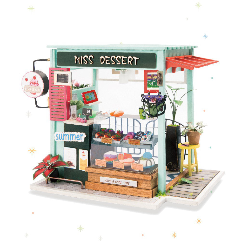 DIY Miniature Building Kit Miss Dessert