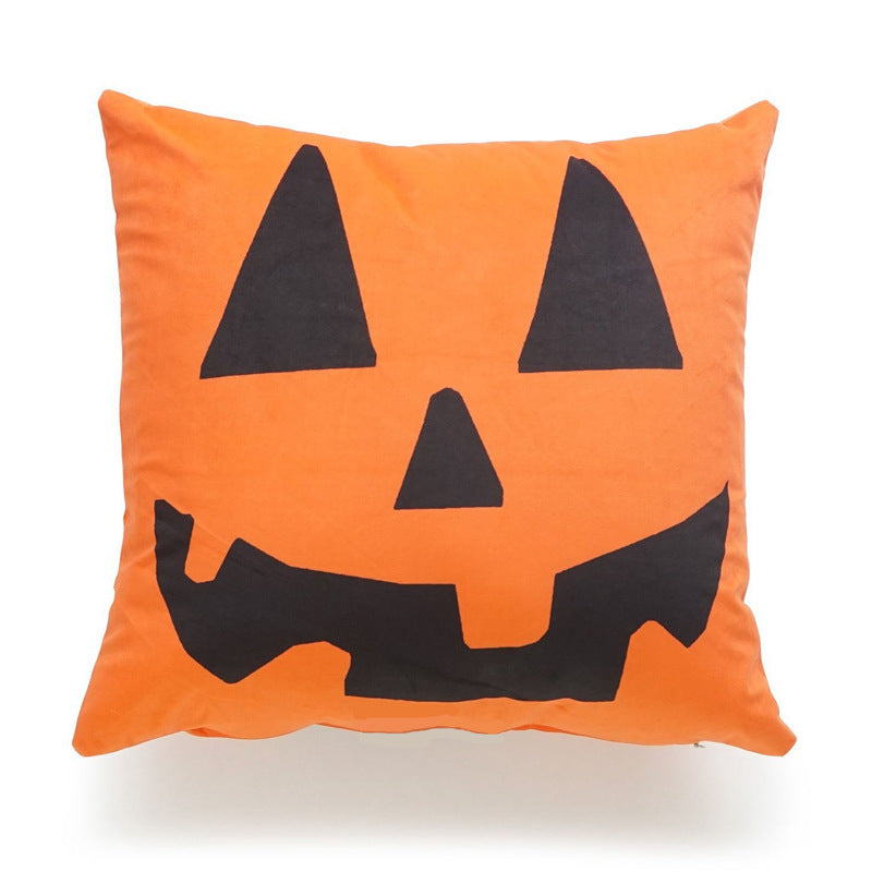 Spooky Halloween Pillow Cover