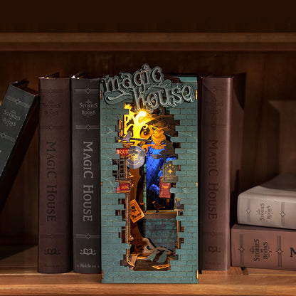 Three-dimensional Creative Night Light Handmade Model Bookends