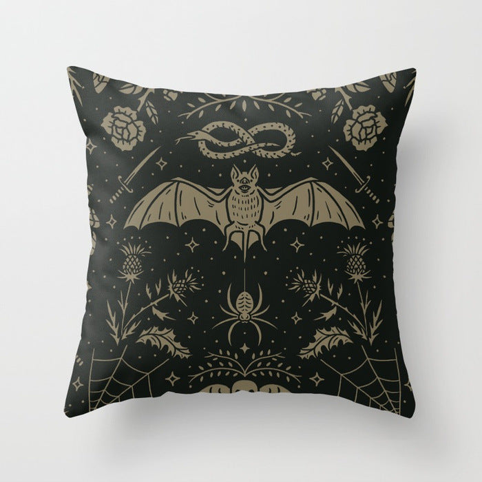 Ghoulishly Fun Halloween Pillow Cover