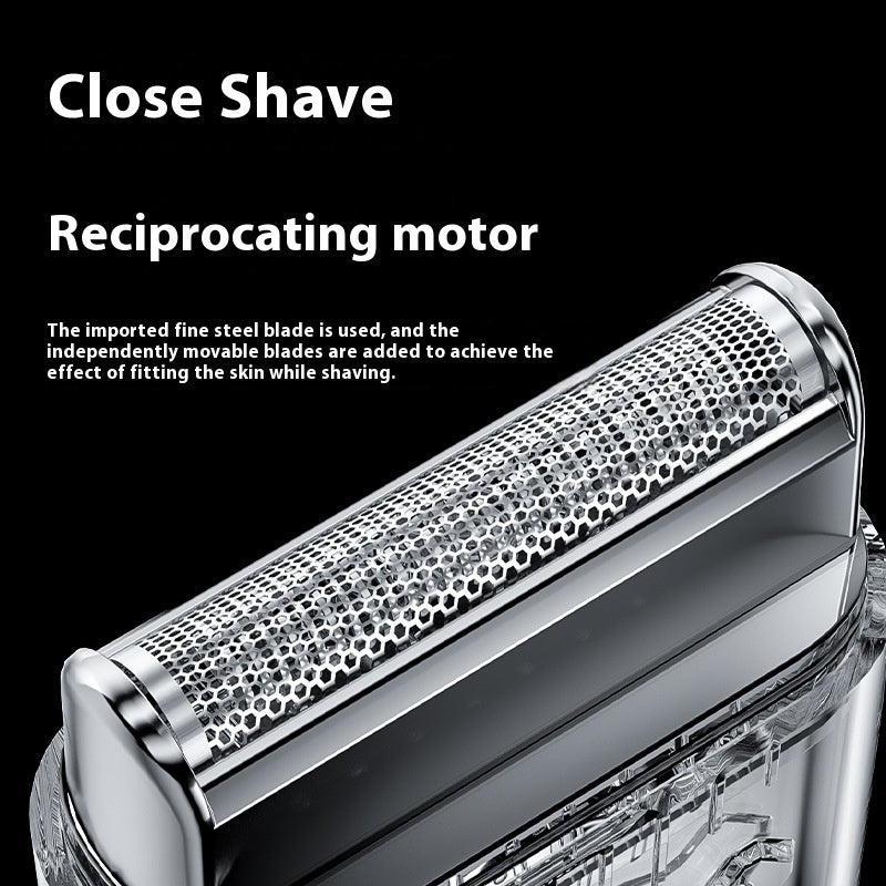 Men's Portable Shaver Electric Reciprocating Shaver