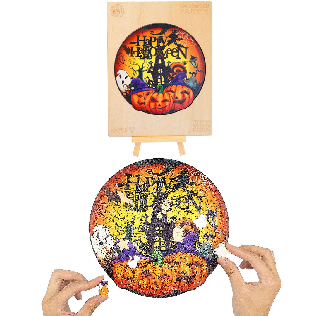 Halloween Wooden Puzzle