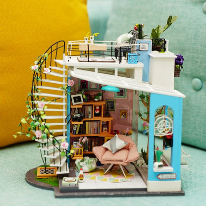 DIY Miniature Studio House Model