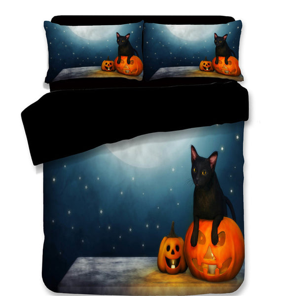 Halloween Bedding 4-Piece Set