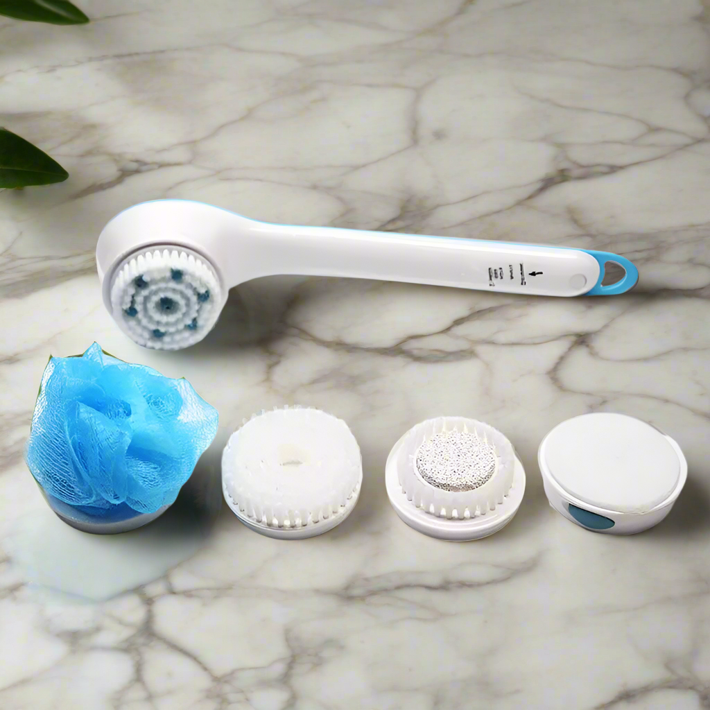 Body Brush Skin Massager - 5 Attachments - JDrop.Shop