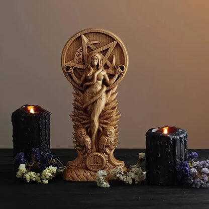 Pagan Altar Goddess Decoration Statue