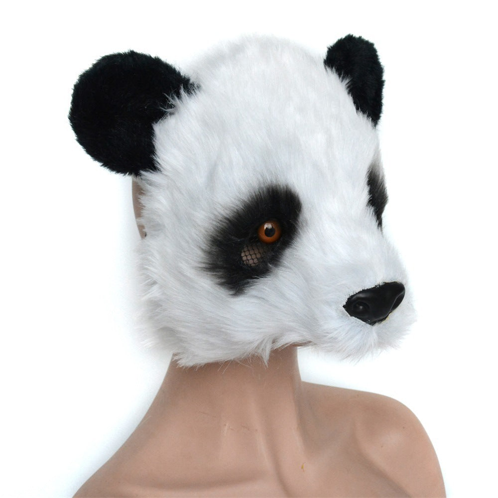 Halloween Panda Head Mask