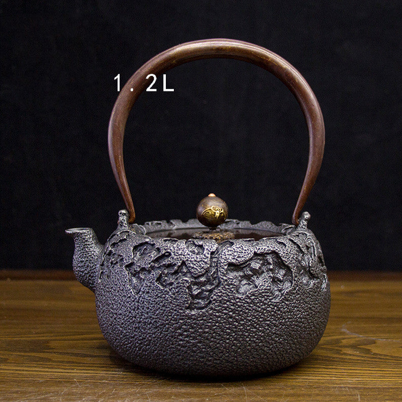 Japanese Handmade Iron Teapot Kettle Set