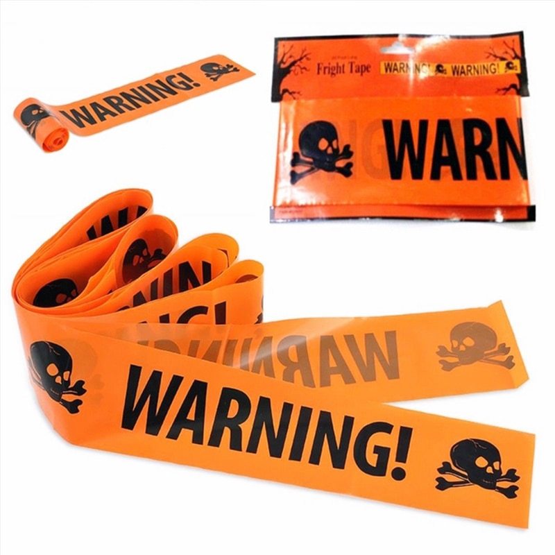 Halloween Warning Tape