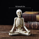 Halloween Horror Yoga Skull Skeleton