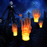 Halloween Waterproof Ghost Hand Solar Light