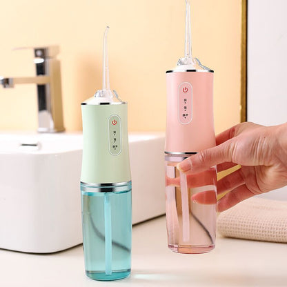 Portable Dental Water Flosser Jet 3 Modes USB Rechargeable