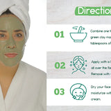 All Natural Green Clay Mask - JDrop.Shop