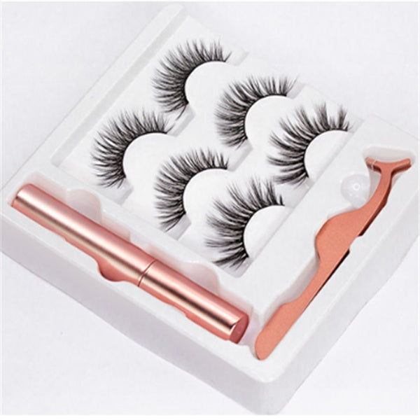 Magnetic Eyelashes with Eyeliner kit