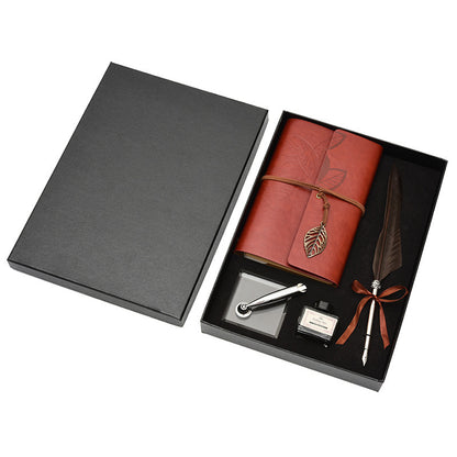 Feather Dip Pen Gift Set