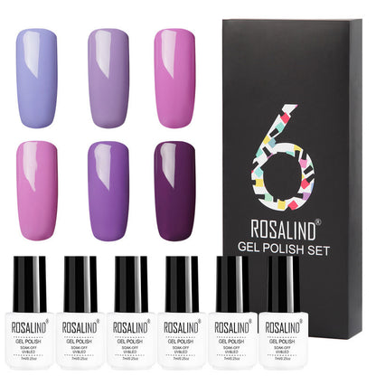 Rosalind Gel Polish 6 Colors Set