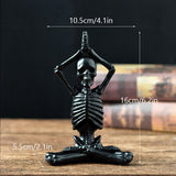 Halloween Horror Yoga Skull Skeleton