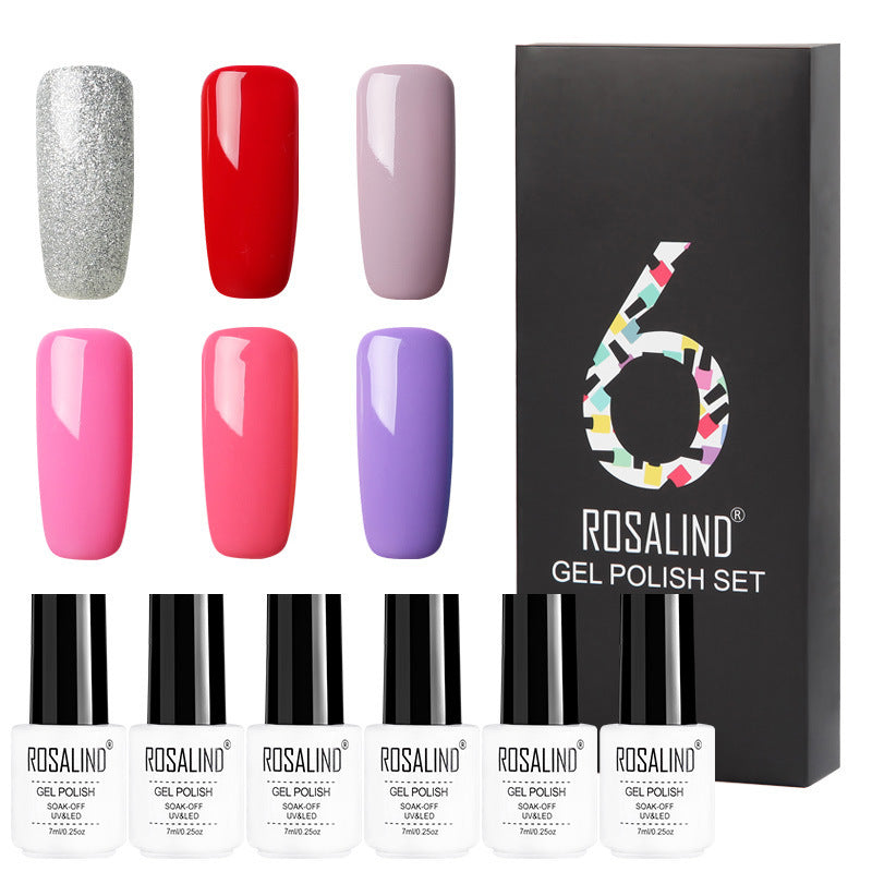 Rosalind Gel Polish 6 Colors Set