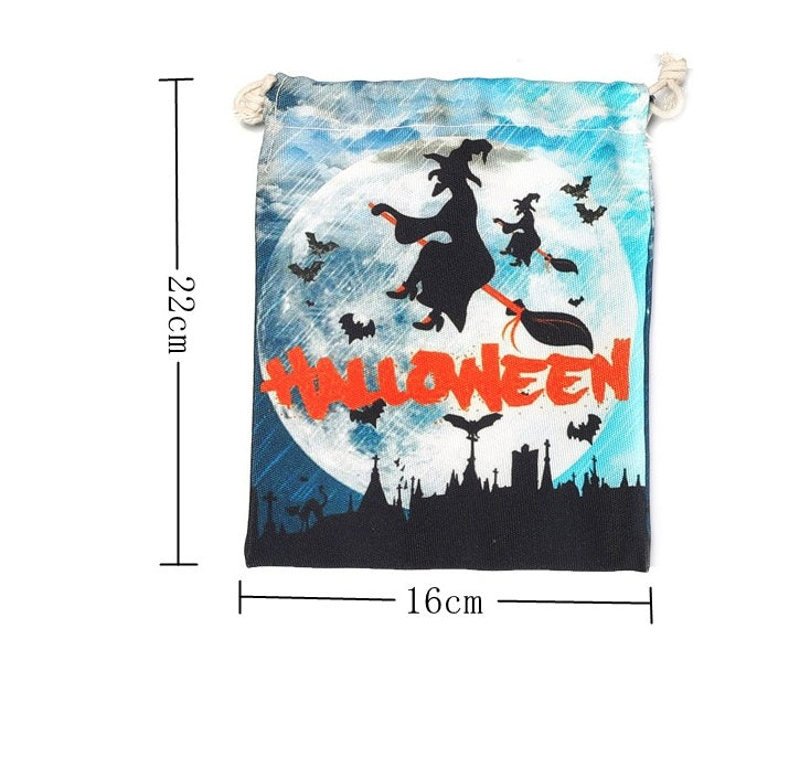 Halloween Drawstring Candy Bags