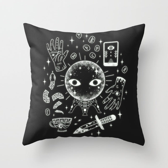 Ghoulishly Fun Halloween Pillow Cover